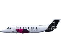 The Beechcraft 1900D is part of the Silver Airways fleet. 2 // (c) 2012 Silver Airways